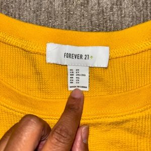 Long sleeve Long John type shirt